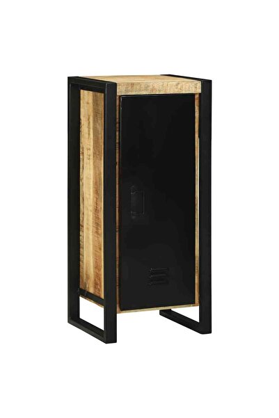 vidaxl Ντουλάπα Μπάνιου Καφέ 40 x 35 x 90 εκ. Μασίφ ξύλο μάνγκο