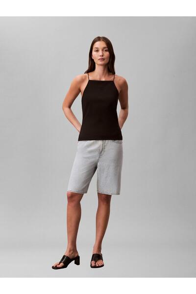 Calvin Klein SL PONTE MONOGRAM CAMI