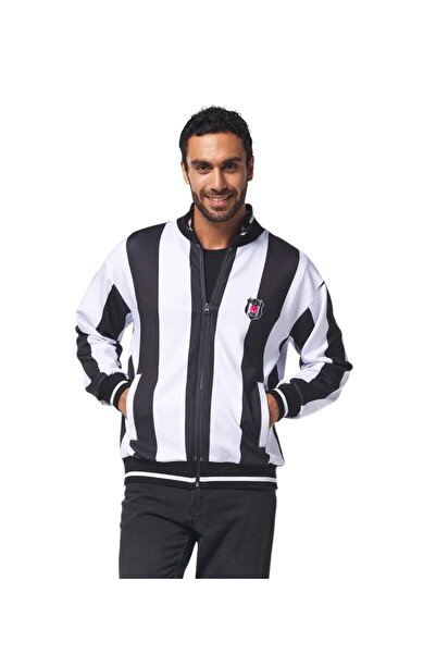 Beşiktaş ΓΝΗΣΙΟ ΑΔΕΙΓΜΕΝΟ ΕΛΕΓΜΕΝΟ ΜΑΥΡΟ-ΛΕΥΚΟ ΦΟΥΤΕΡ ΓΙΑ ΕΝΗΛΙΚΕΣ