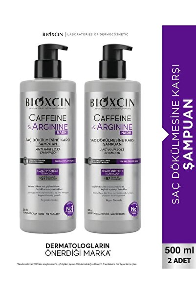 Bioxcin Caffeine & Arginine Şampuan 500 ml – 2 ADET