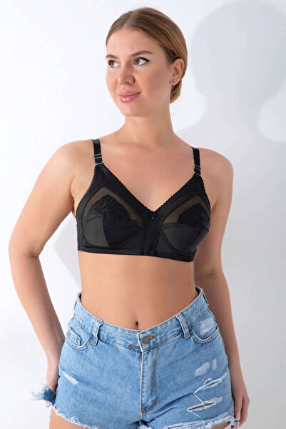 Sistina Muratech Black Gathering Bra - 502 - (121708) Size 90