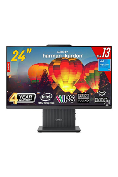 LENOVO Ideacentre AIO 24IRH9 Intel Core i5 13420H 8GB 512GB SSD SIYAH W11PRO ...