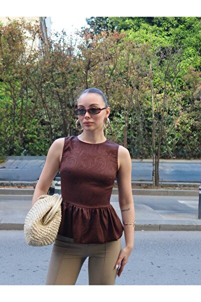 D'RECCY Ζακάρλι Σατέν Μπλούζα