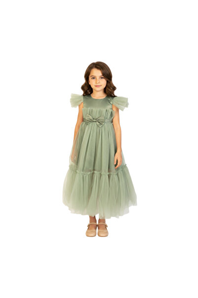 ddaniela D' Daniela - Long Party Dress "Belle" - Olive Green - 4Y to 13Y