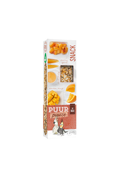 Witte Molen Batoane Puur Pauze pentru Nimfe cu Caise si Mango, 2 buc, 140 g, ...