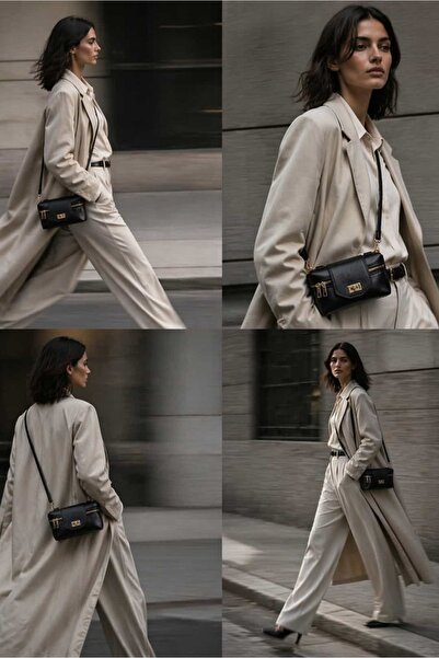 Yuka Atelier Μίνι τσάντα χιαστί με σκελετό