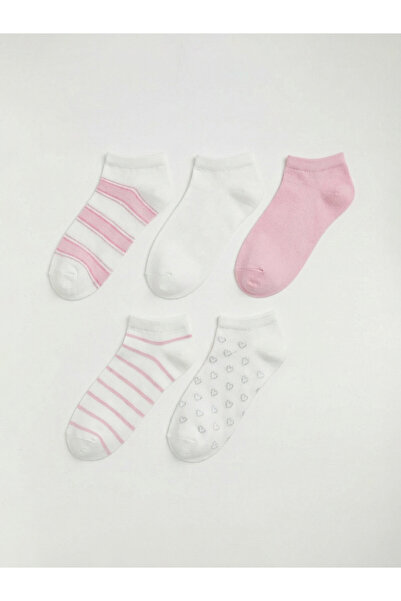 LC Waikiki Patterned Women's Trainer Socks 5 Pack