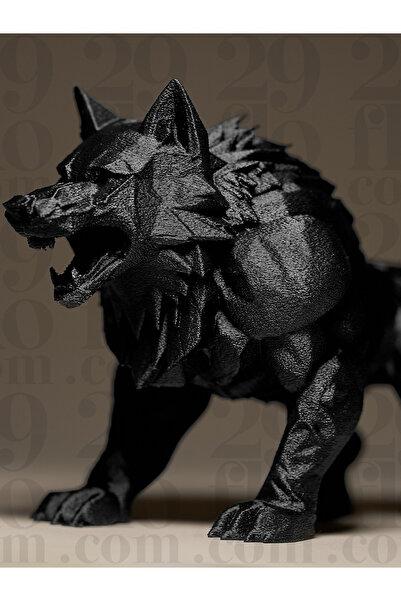 hivhestın The Beast Canavar Figür - Özel Dokulu Dekoratif Masaüstü Heykel