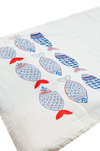 lizzamoda 100% Cotton Muslin Peshtemal