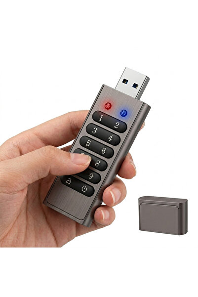 SpectrumPoint ®   USB Flash Drive σε σχήμα πληκτρολογίου, 64 GB, USB 3.0, Κρυ...