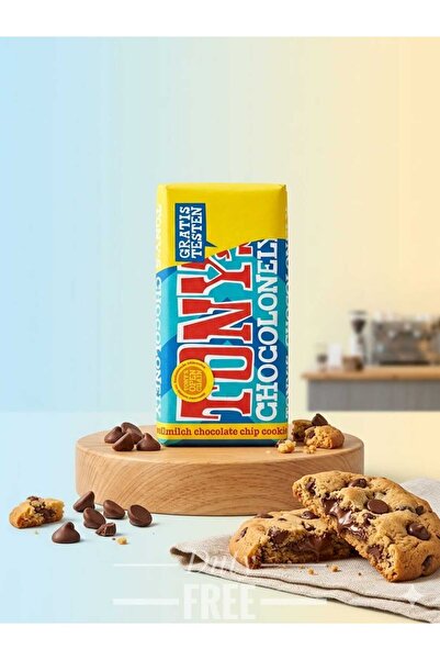 hijazigroup Tony's sütlü çikolatalı kurabiye bar 180 gr