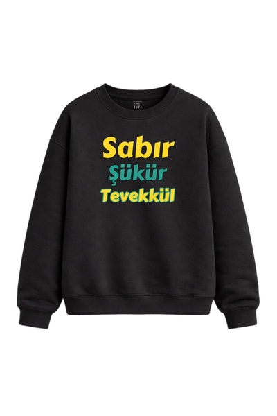 Rabona Fashion Hanorac / Bluză cu glugă Sabır Şükür Tevekkül