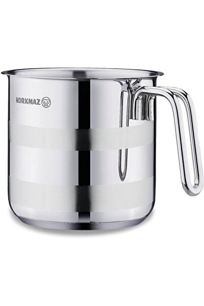 GENERAL Korkmaz Stainless Steel Astra Milk Pot 14 cm 2 Lt
