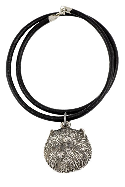 Art - Dog West Highland White Terrier - Colier cu câine, pandantiv placat cu ...