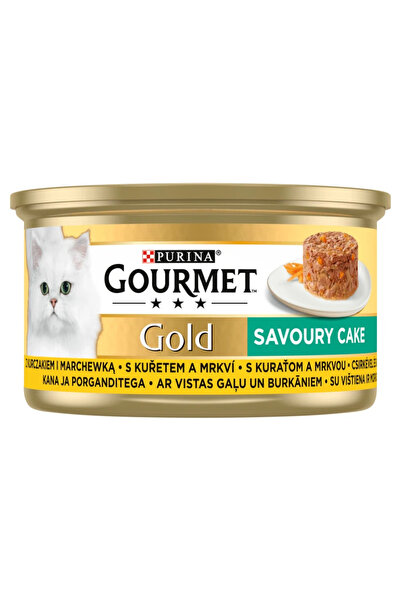 PURINA NESTLE Gourmet Gold cu Pui si Morcov, 85 g