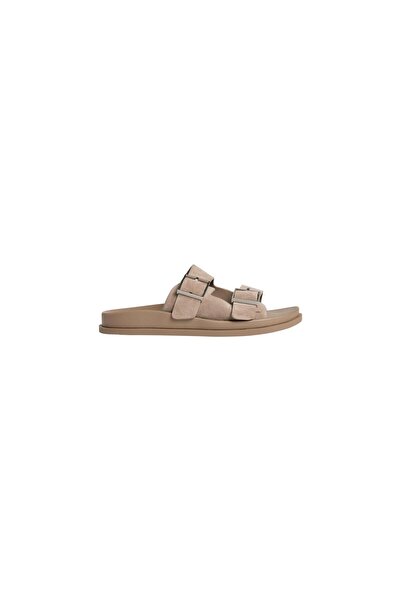 Calvin Klein CITY SANDAL BUCKLE SUEDE
