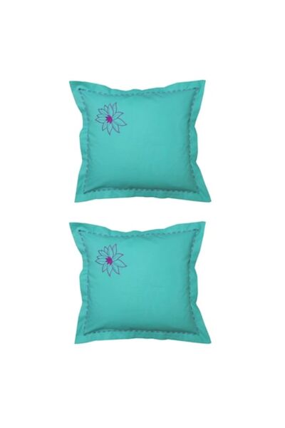 Casa Bucuriei Set of 2 Embroidered Pillowcases 50 x 60 cm, Casa Bucuriei, Wat...