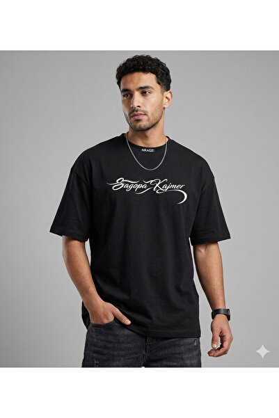 AEMİ Μπλουζάκι Unisex Sagopa Kajmer με στάμπα Oversize