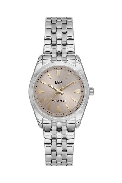 Daniel Klein Kadın Kol Saati 30 mm Çelik Kordon Bej Kadran Quartz 3 ATM Su Ge...