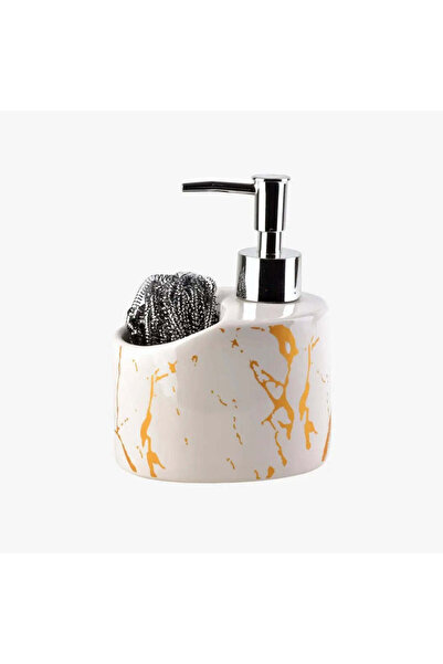 Phos & Gaia Κρίστι Κεραμικός Διανομέας Σαπουνιού με Εφέ Μαρμάρου