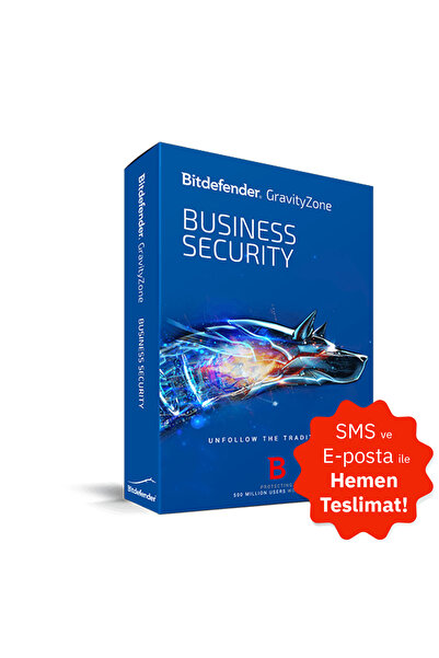 Gravityzone Business Security 26 Kullanıcı 3 Yıl - Türkçe Son Sürüm Kurumsal Antivirüs Yazılım Lisansı