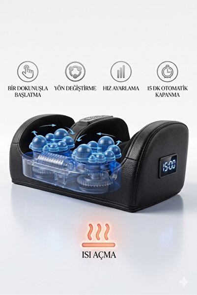 38 MBM ISITMALI VE DOLAŞIM RAHATLAMALI AYAK MASAJ ALETİ