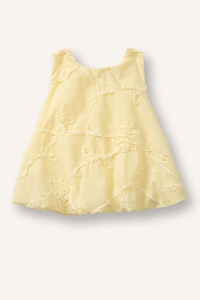 DeFacto Τρισδιάστατο κοντομάνικο πουκάμισο από ποπλίνα για κοριτσάκι H4736A526SM