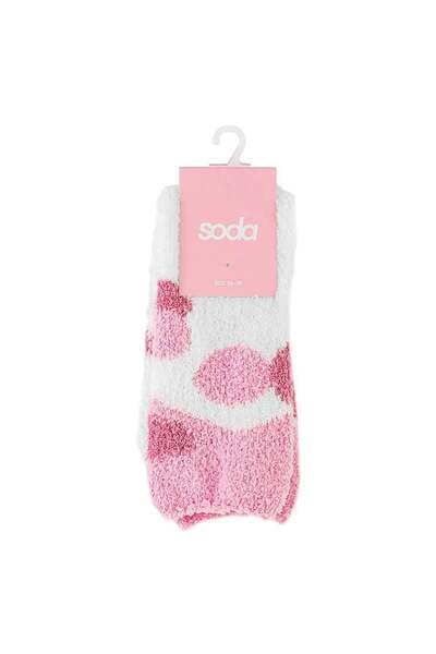 SODA Women's Plush Socks Size 36-39