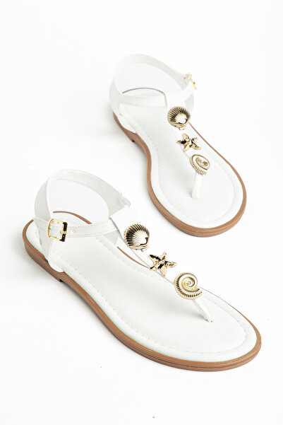 MODA MHS Jones Sea Shell Orthopedic Sole Women's Flip-Flop Sandals