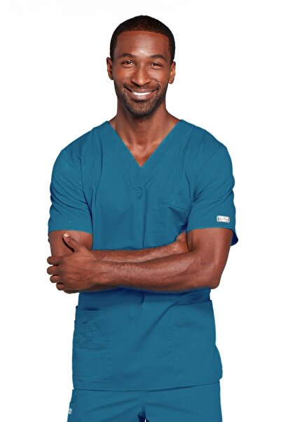 Cherokee Core Stretch Μπλούζα Scrub Μπλε XXL