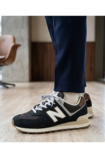 New Balance 574 Unisex Casual Παπούτσια Sneaker Πολύχρωμα