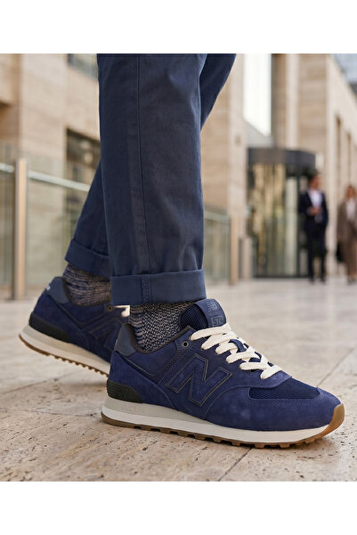 New Balance 574 Unisex Casual Παπούτσια Sneaker Πολύχρωμα