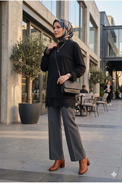 Şeker Portakalım Κομψό τουνίκ με δαντέλα