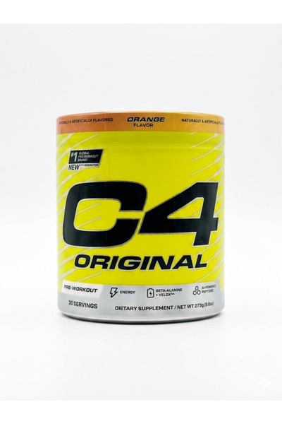 Cellucor C4 Original Pre-Workout Powder Orange Flavor 273g, 30 Servings, Ener...