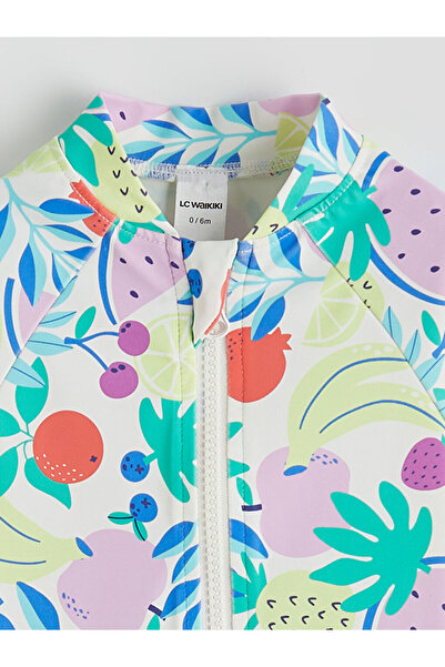 LC Waikiki New Season from Güli̇s Gi̇yi̇m White Patterned Short Sleeve Baby G...