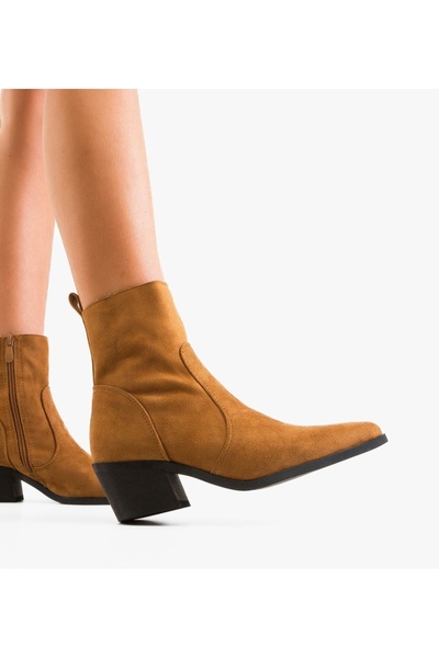 BENOTTİ Rhiann Camel women's ankle boots