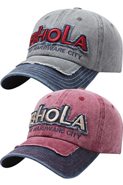 Uniquetrenders Unisex Vintage Bhola Embroidered Adjustable Baseball Cap Hat S...