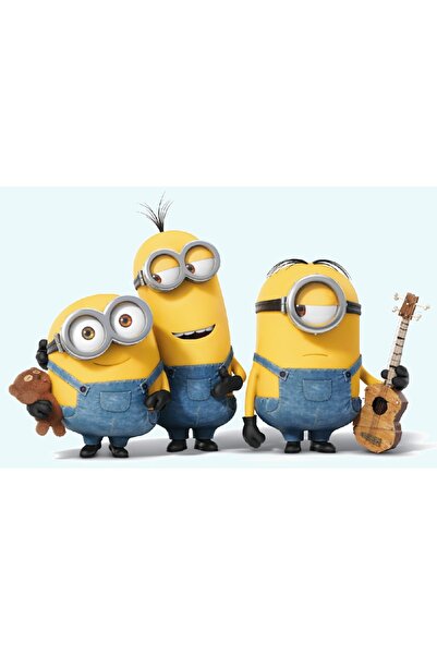 media Πίνακας σε καμβά Μίνιονς, 90 x 60 εκ.