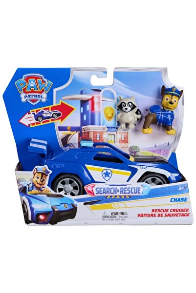 SPIN MASTERR Paw Patrol Spin Master Όχημα - Περιπολικό Chase Αναζήτησης και Δ...