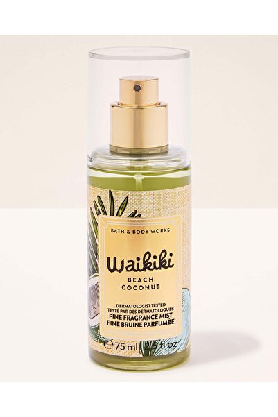 Bath & Body Works Waikiki Beach Coconut Seyahat Boy Vücut Spreyi 75 ml