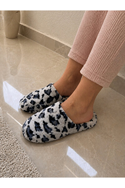 Trendline Γυναικείες αντιολισθητικές βελούδινες αφράτες παντόφλες εσωτερικού ...