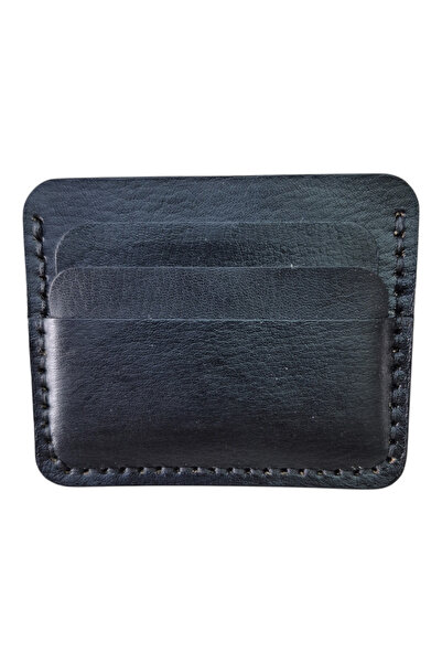 MelAlp Genuine Leather Card Holder Single Sided Handmade