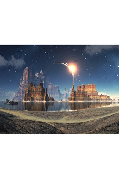 media Πίνακας σε καμβά Univers7, 90 x 60 εκ.