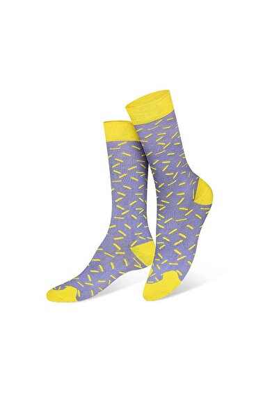 DOLCE MİLK Women's Socks Donut, 36-39, Purple