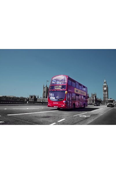 media Πίνακας σε καμβά: Βόλτα στη Λονδίνη, 75 x 50 εκ.