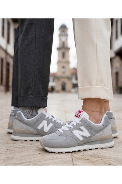 New Balance 574 Unisex Casual Παπούτσια Sneaker Πολύχρωμα