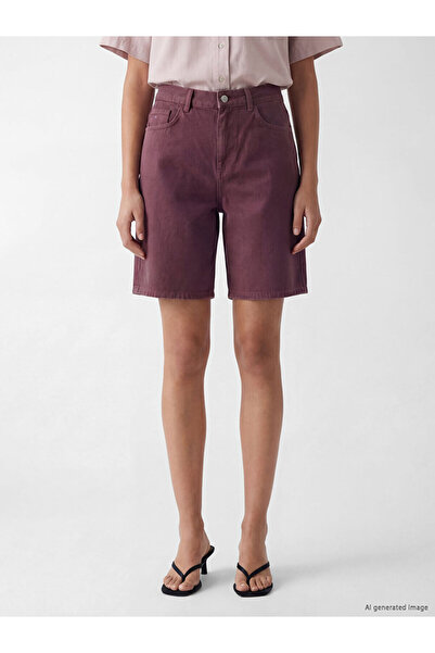LC Waikiki Bermuda Fit Women's Jean Shorts