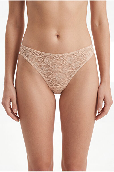 ETEN Women's 2pcs Lace Brazillian Panty