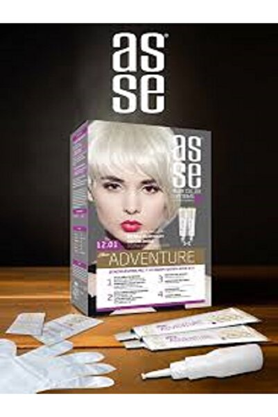 asse Adventure Set 2 Adet Saç Boyası No:12.1 Extra Küllü Platin - 2 Adet