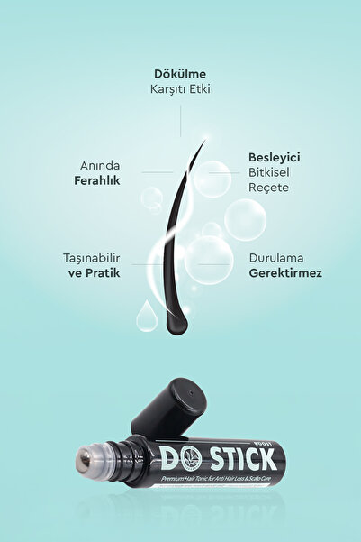 Do Hair Do Stick Boost Grow On Hair Revial Serum 10ml - Saç Çıkarıcı Roll Up Serum 2'li (1 Aylık)